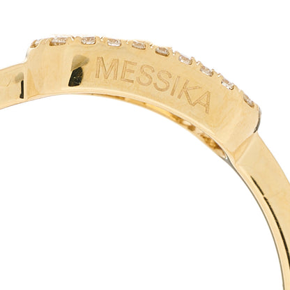 Messika 18K Yellow Gold Diamond Move Uno Ring 54 6.75 4 of 6