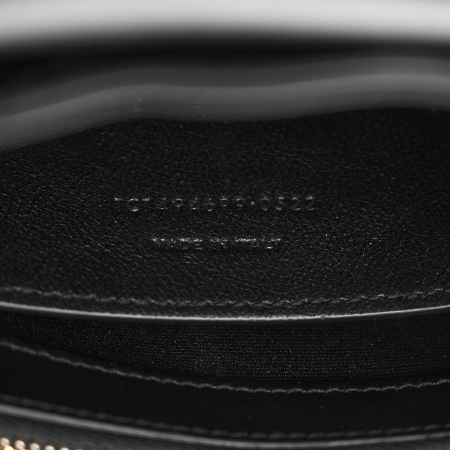 Saint Laurent Calfskin Y Quilted Monogram Small Loulou Chain Satchel Black 8 of 12