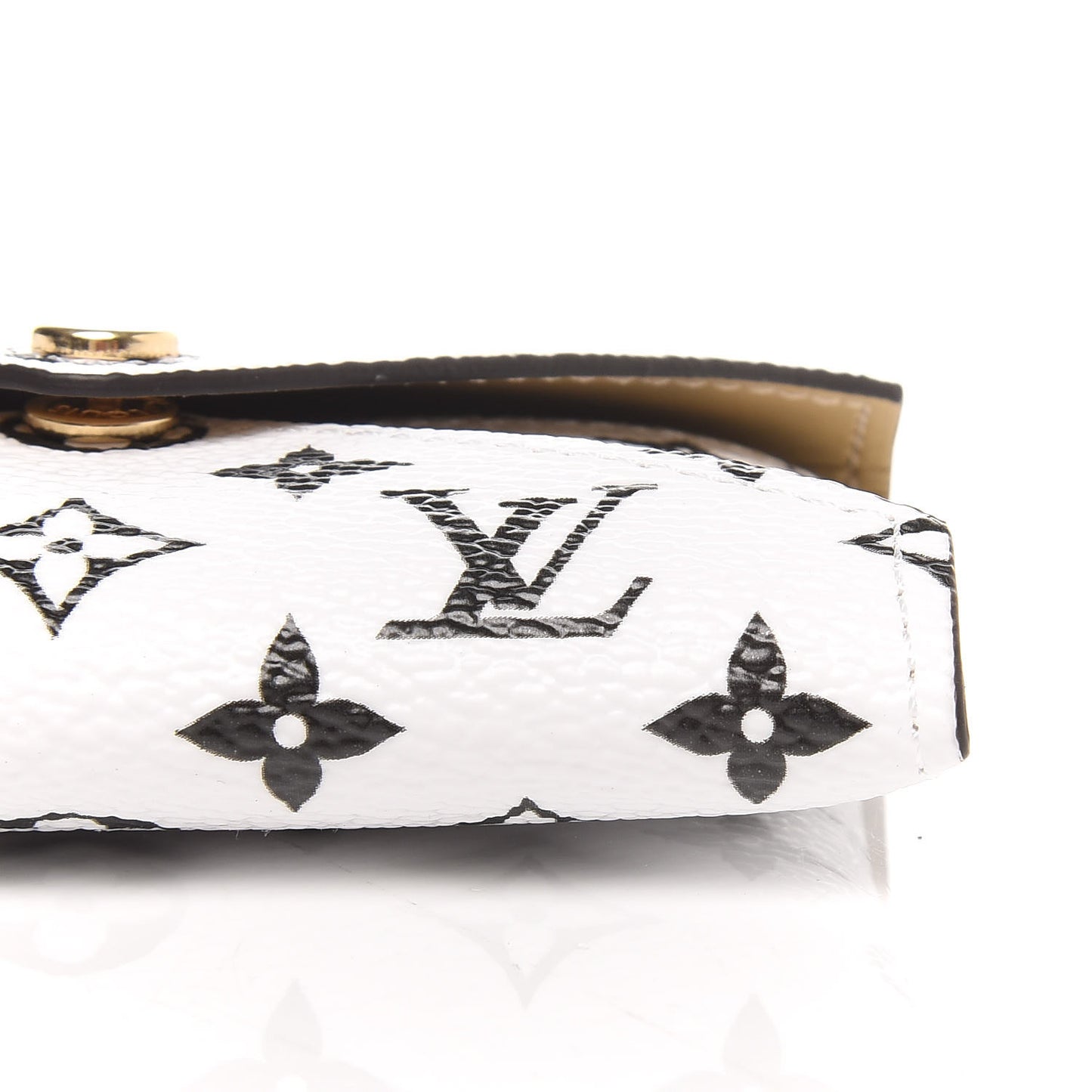 Monogram Giant Small Kirigami Pochette Insert White