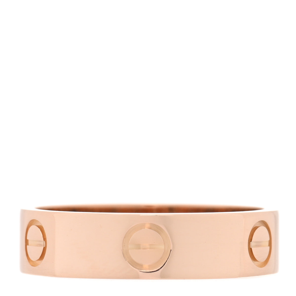 Cartier 18K Pink Gold 5.5mm LOVE Ring 61 9.5 3 of 4