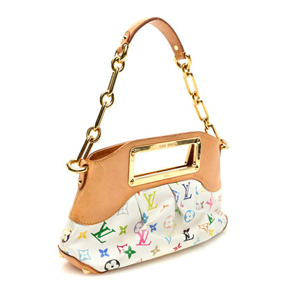 Louis Vuitton Monogram Multicolor Judy PM White 3 of 12