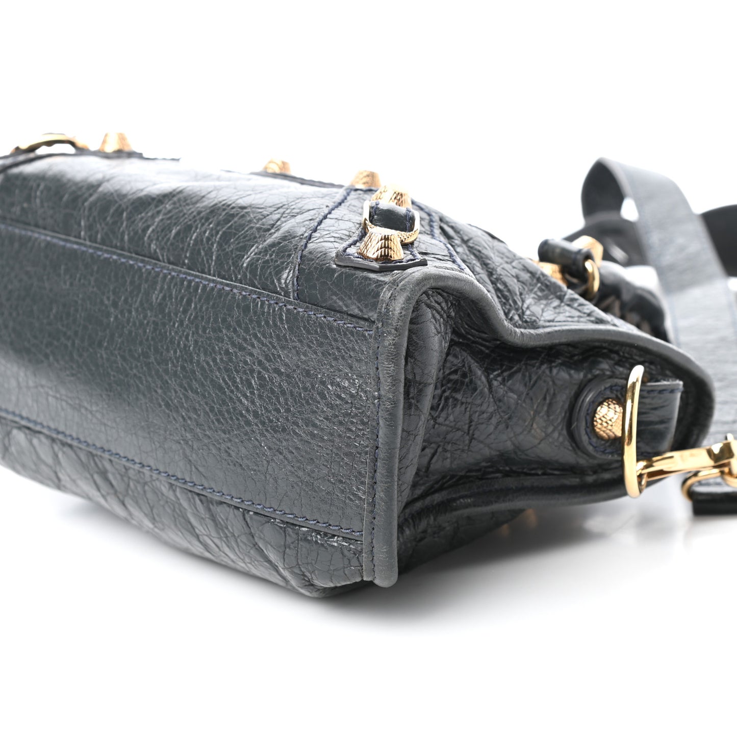 Agneau Giant 12 Gold Hardware Mini City Anthracite