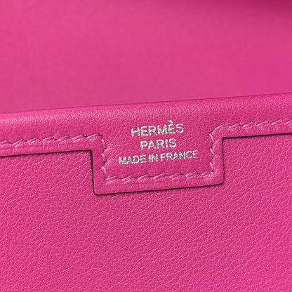 Hermes Swift Jige Elan 29 Clutch Rose Pourpre 9 of 11