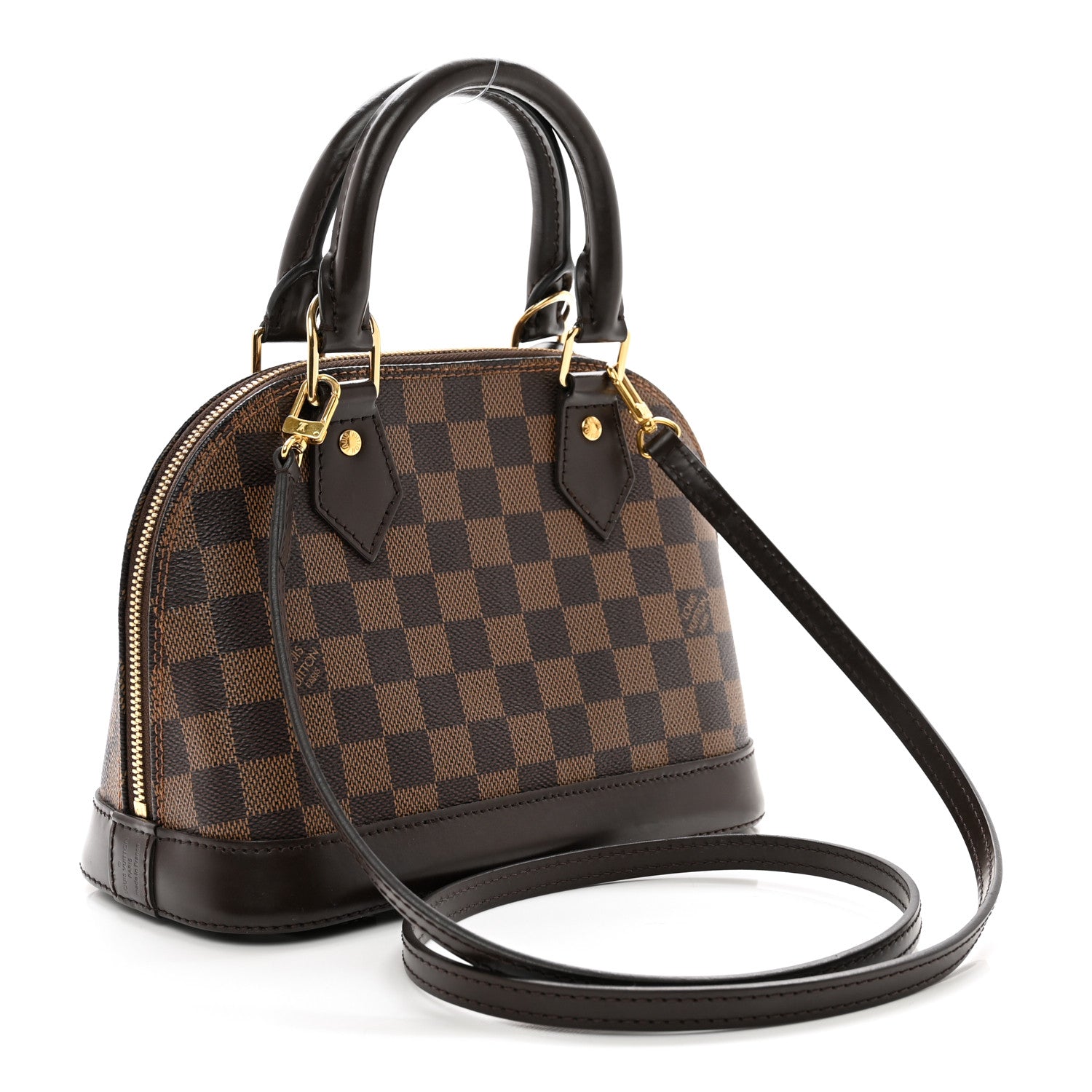 Louis Vuitton Damier Ebene Alma BB 3 of 10