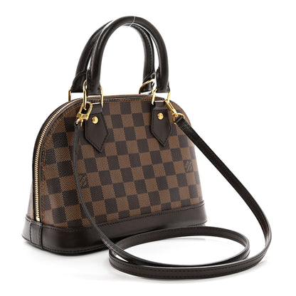 Louis Vuitton Damier Ebene Alma BB 3 of 10