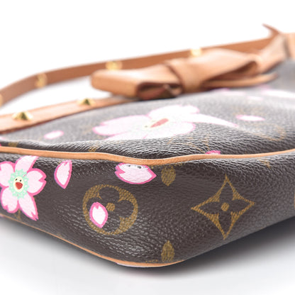 Louis Vuitton Monogram Cherry Blossom Pochette Accessories Brown 8 of 9