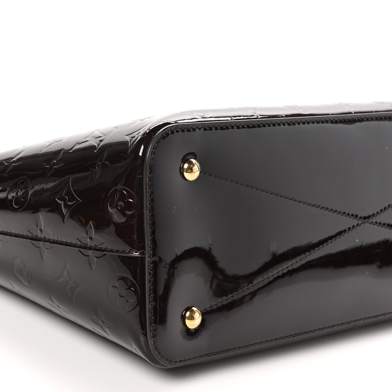 Louis Vuitton Vernis Long Beach MM Amarante 8 of 9