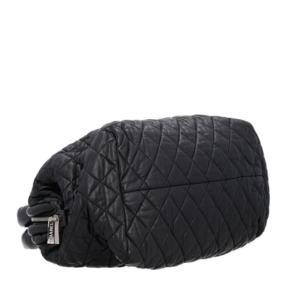 Chanel Lambskin Coco Cocoon Bowler Black 4 of 10