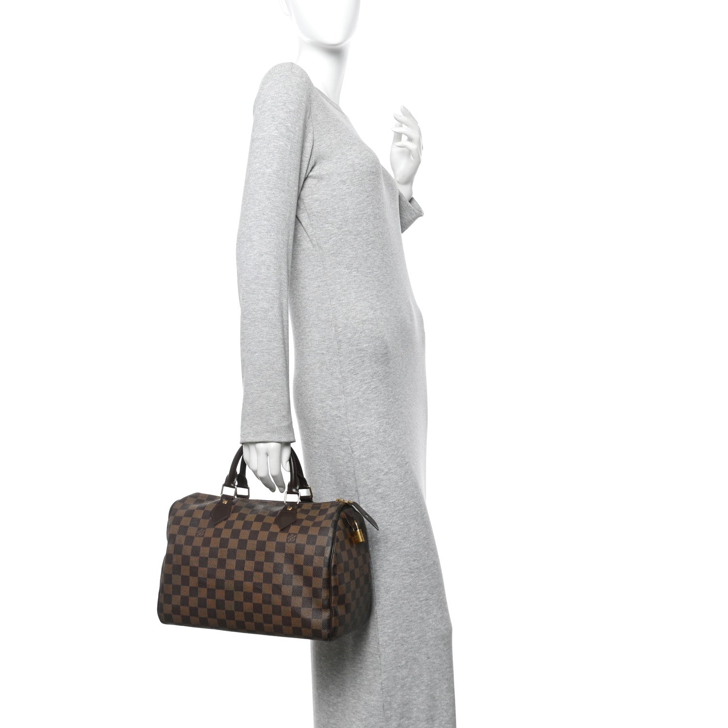 Louis Vuitton Damier Ebene Speedy 30 2 of 12