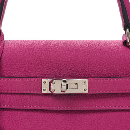 Hermes Togo Kelly Retourne 25 Rose Pourpre 8 of 10