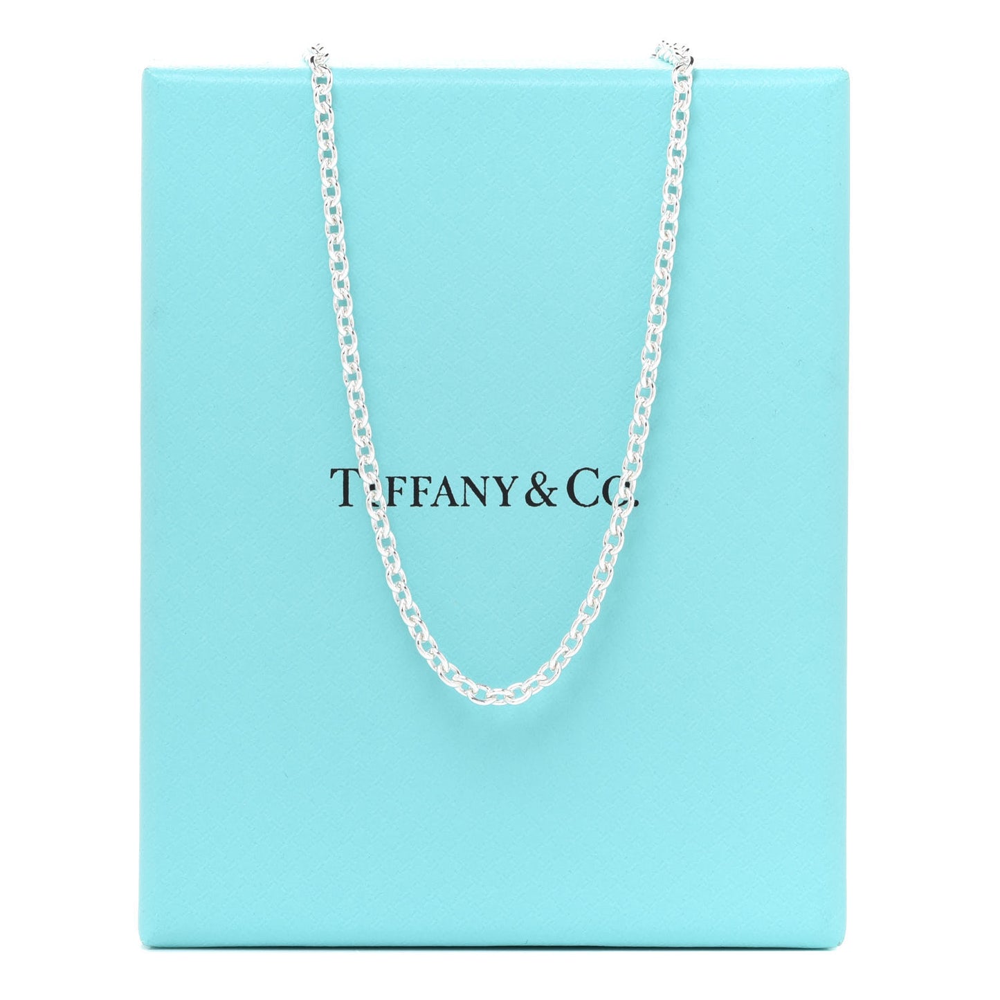 Sterling Silver Chain Necklace 24"