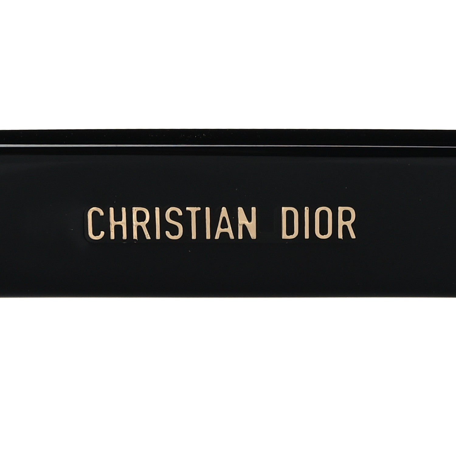Christian Dior Acetate Diorsignature S1U Square Sunglasses Black 6 of 6
