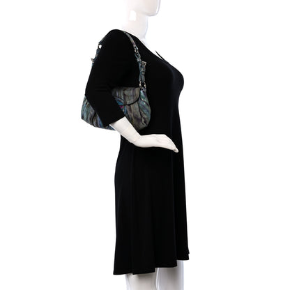 Prada Snakeskin Alligator Shoulder Flap Bag Voyage 2 of 9