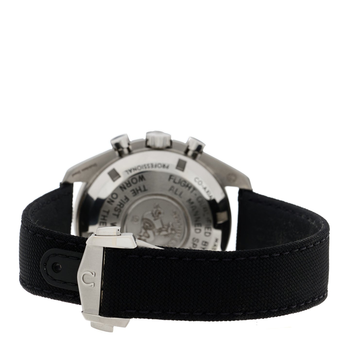 Stainless Steel Fabric 42mm Speedmaster Moonwatch Professional Chronograph Manual Winding Watch Black 310.32.42.50.01.001