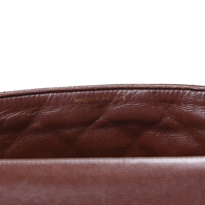 Chanel Caviar Quilted Jumbo Kelly Flap Brown 8 of 16