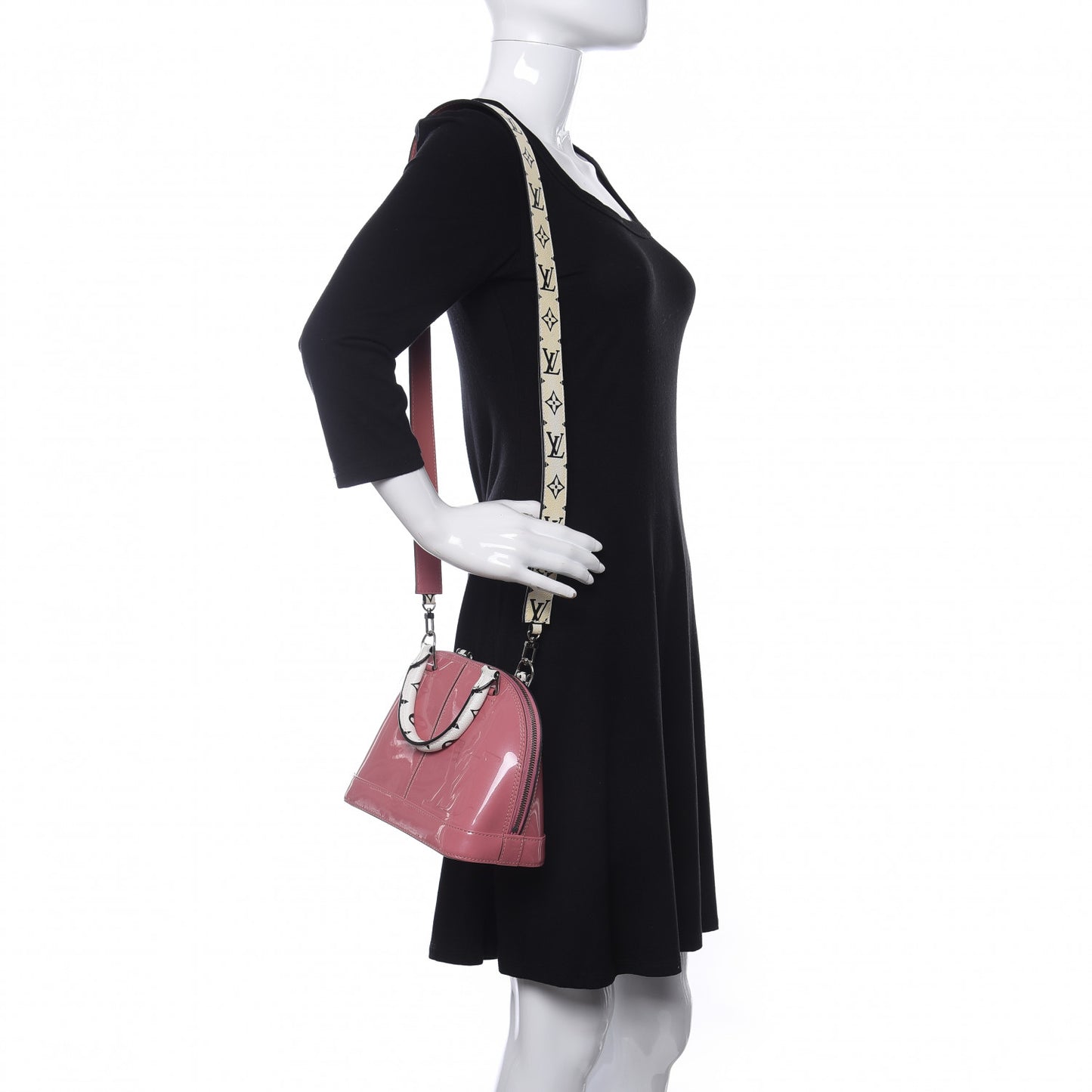 Patent Monogram Alma BB Rose Blush