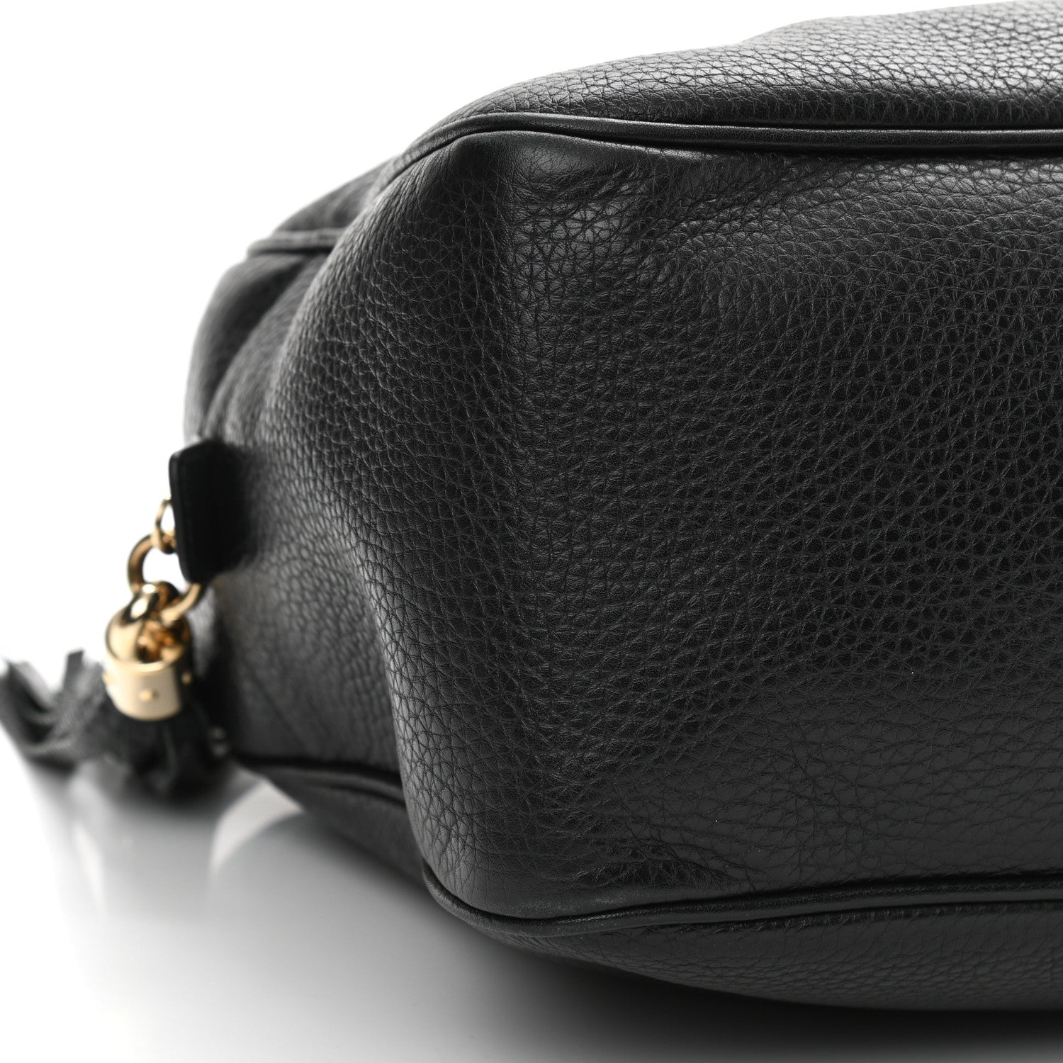 Gucci Pebbled Calfskin Medium Soho Bowler Black 9 of 12