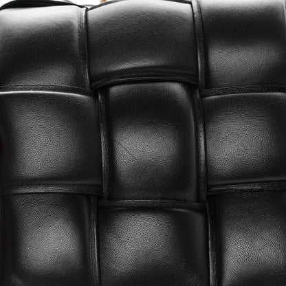 Bottega Veneta Lambskin Maxi Intreccio Padded Chain Cassette Crossbody Bag Black 11 of 11