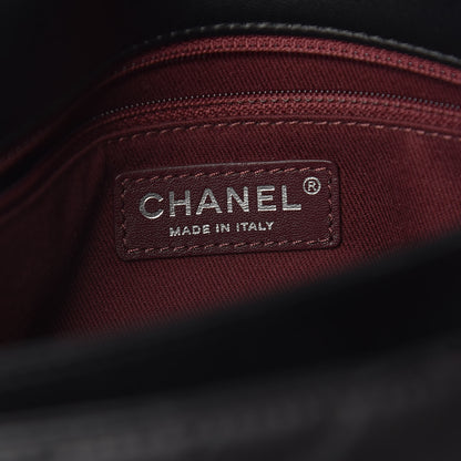 Chanel Lambskin Quilted Large Daily Supple Flap Black 8 of 12