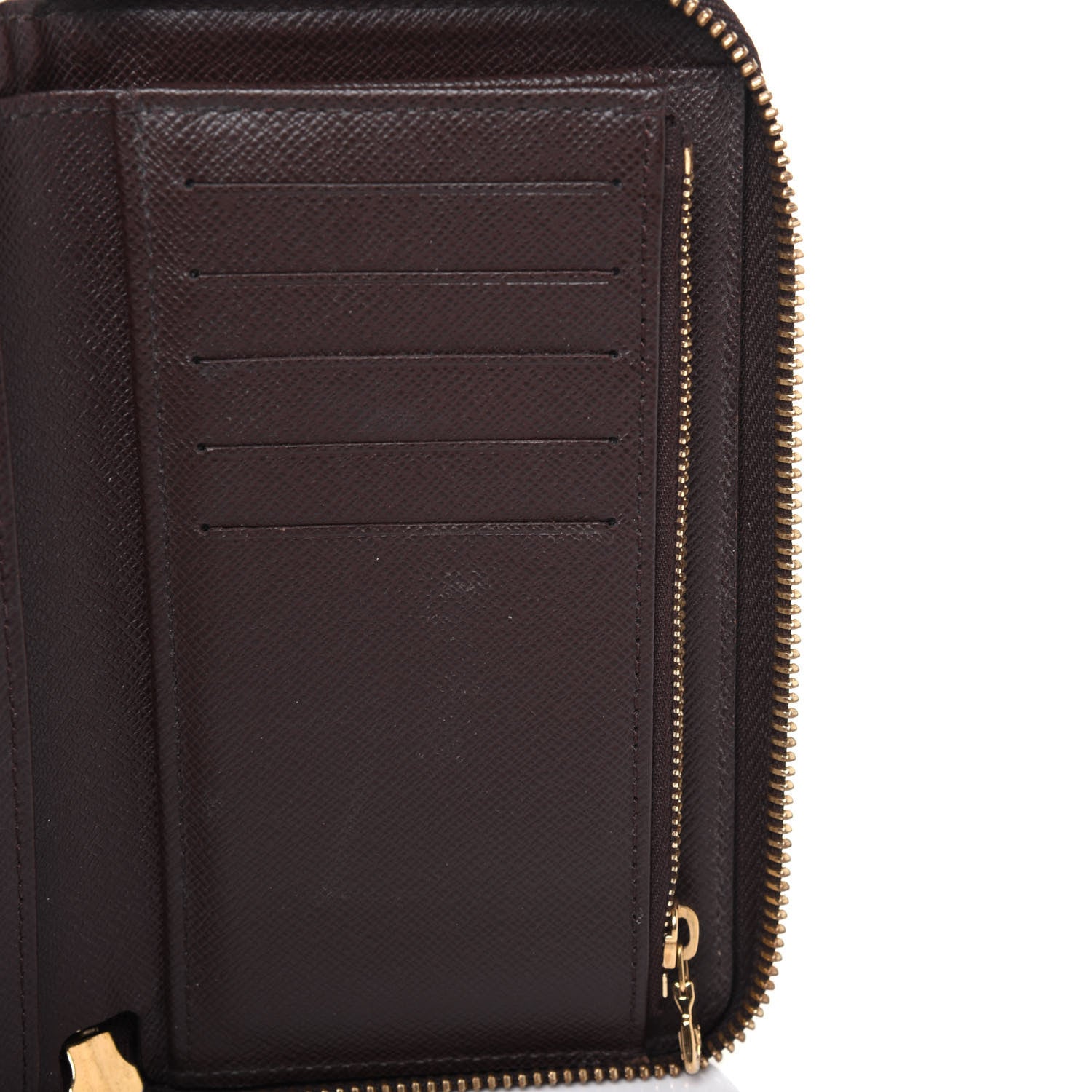 Louis Vuitton Damier Ebene Zippy Compact Wallet 7 of 9
