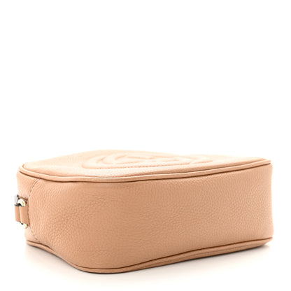 Gucci Pebbled Calfskin Small Soho Disco Bag Camelia 4 of 12