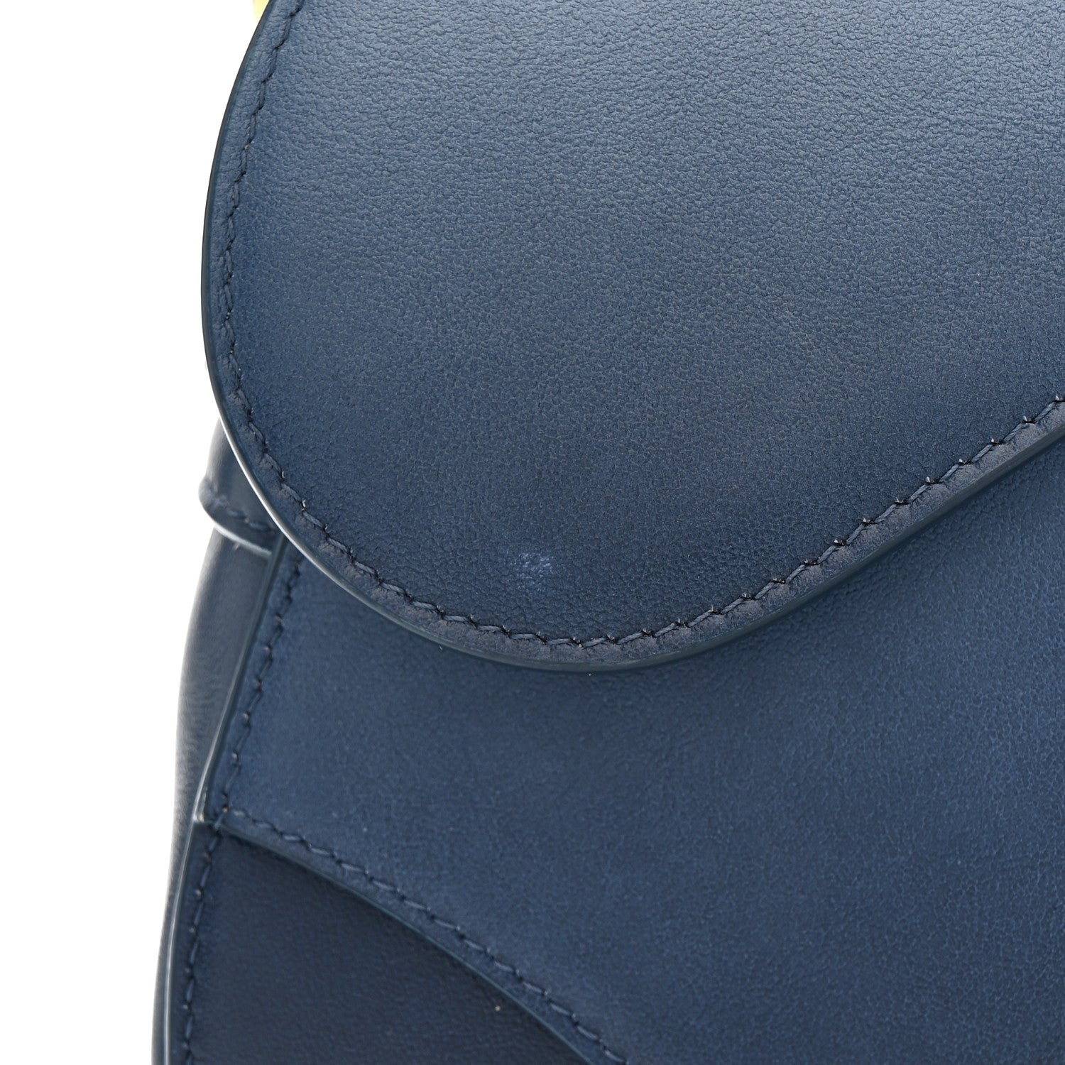 Christian Dior Calfskin Gradient Saddle Bag Indigo Blue 12 of 12
