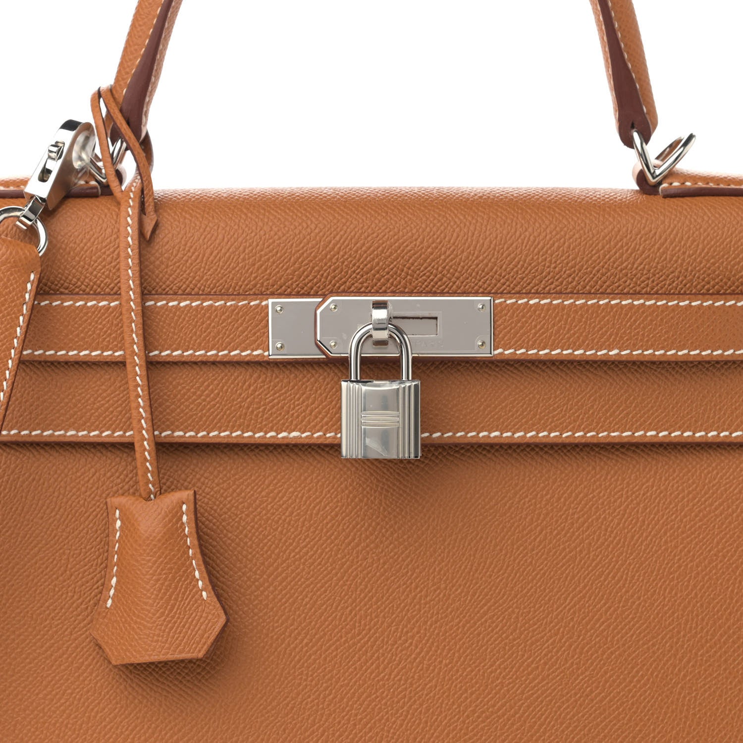 Hermes Epsom Kelly Sellier 28 Gold 7 of 10