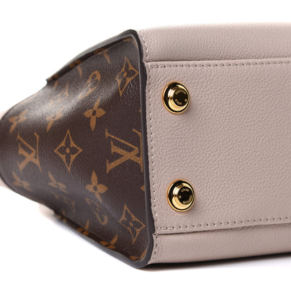 Louis Vuitton Calfskin Monogram On My Side PM Greige 7 of 9