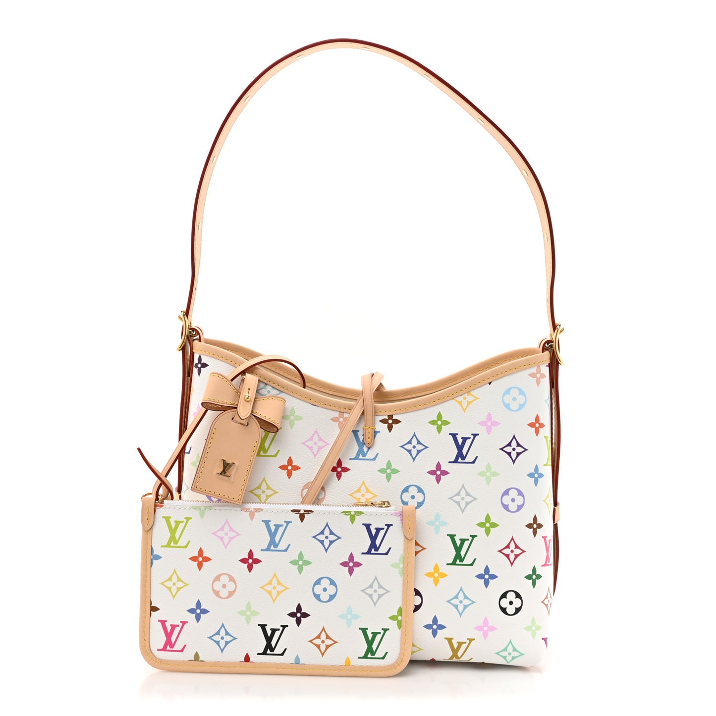 LV X TM Monogram Multicolor CarryAll PM White