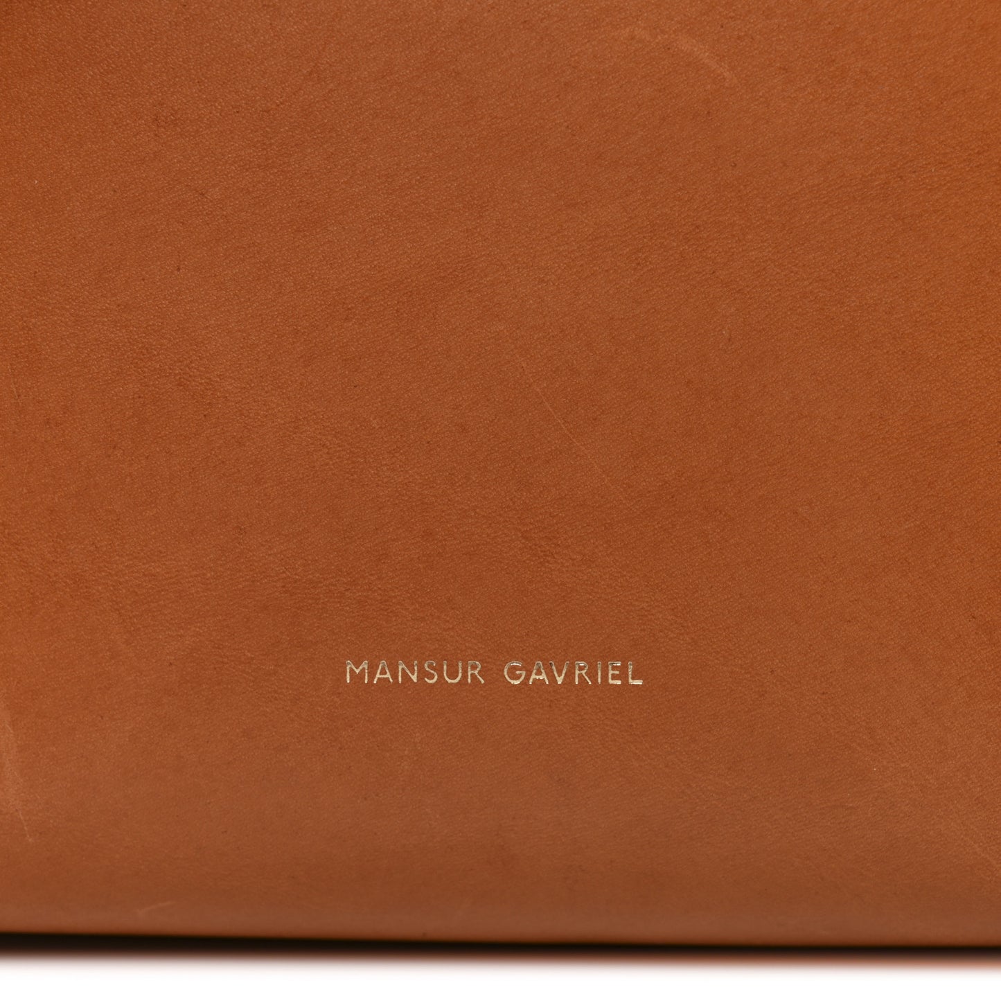 Vegetable Tanned Calfskin Mini Bucket Bag Cammello Rosa