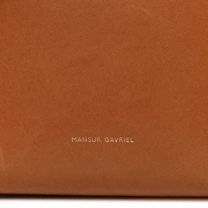 Mansur Gavriel Vegetable Tanned Calfskin Mini Bucket Bag Cammello Rosa 7 of 13