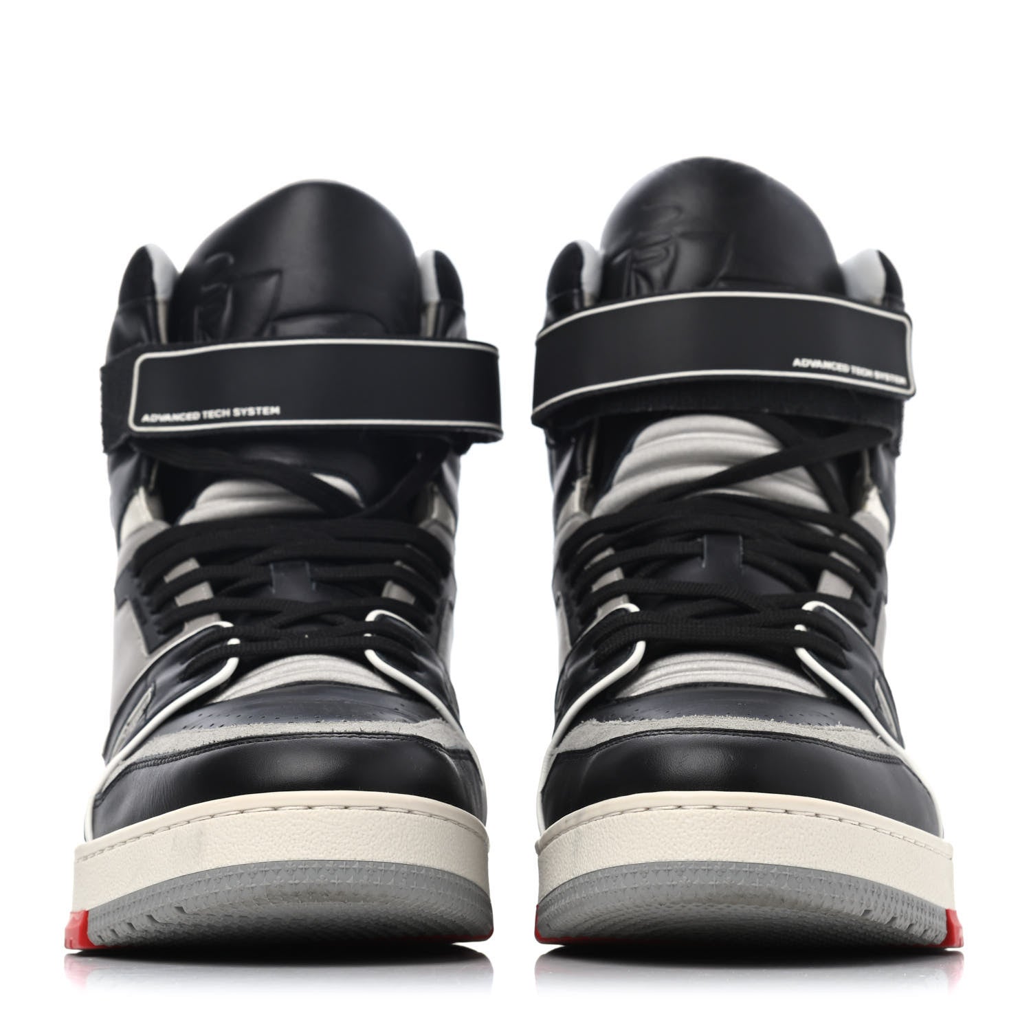 Louis Vuitton Calfskin Mens LV Trainer Sneaker Boots 43 Black 2 of 4