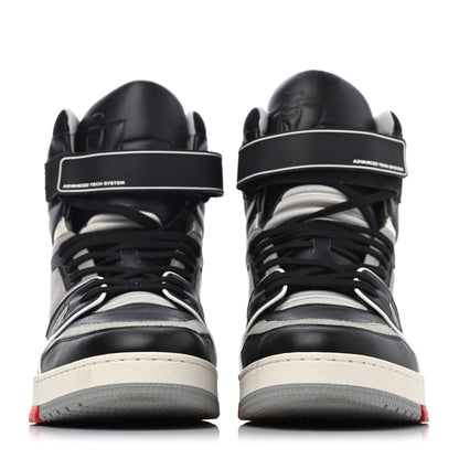 Louis Vuitton Calfskin Mens LV Trainer Sneaker Boots 43 Black 2 of 4