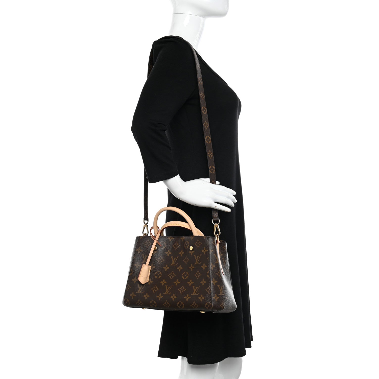 Louis Vuitton Monogram Montaigne BB 2 of 9