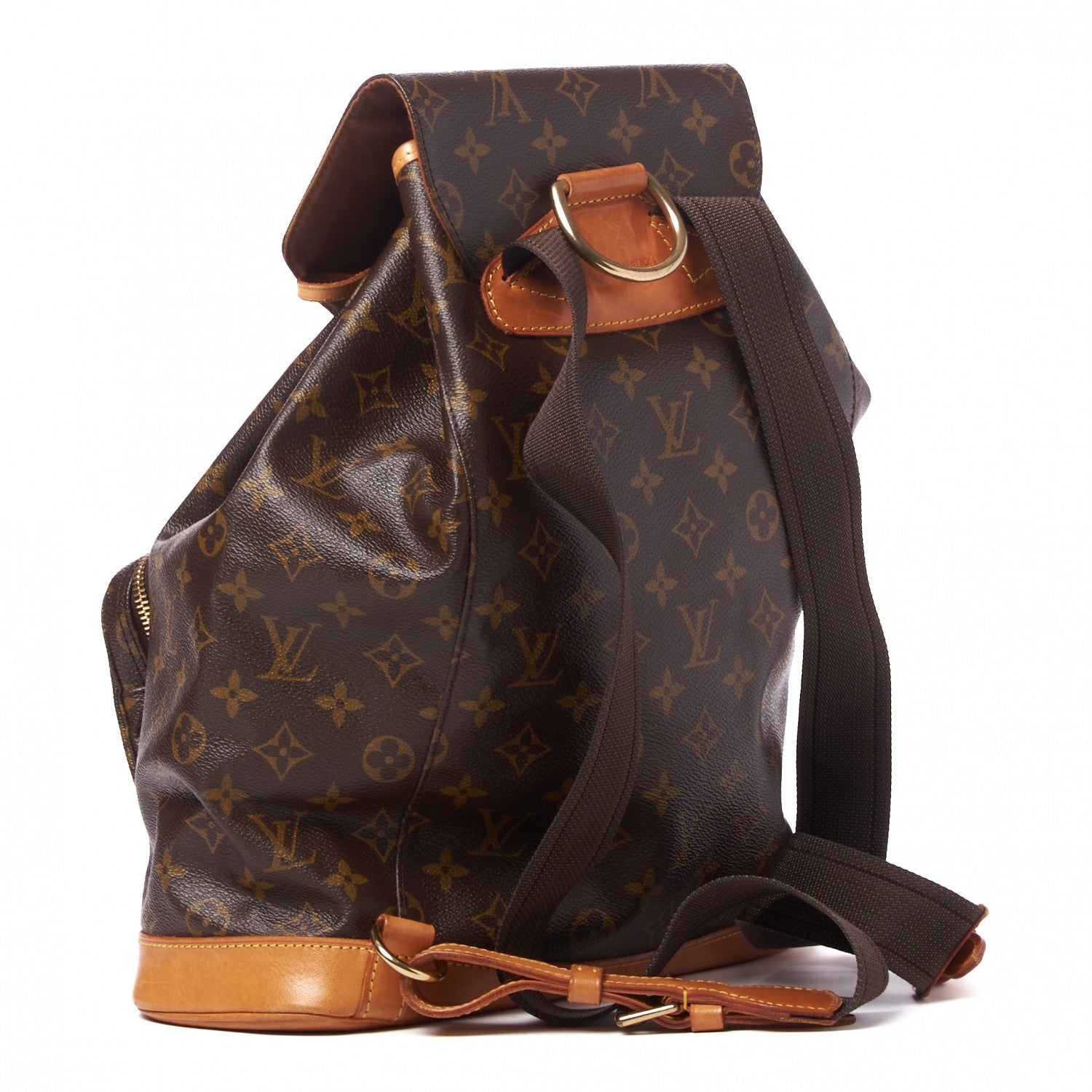 Louis Vuitton Monogram Montsouris GM Backpack 2 of 9