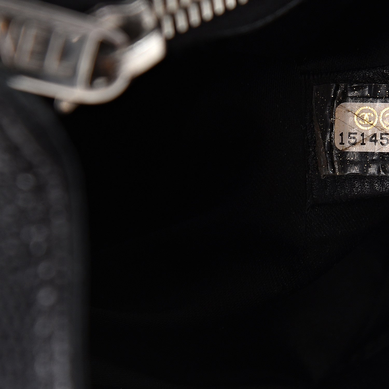 Chanel Caviar Quilted Grand Shopping Tote GST Black 6 of 11