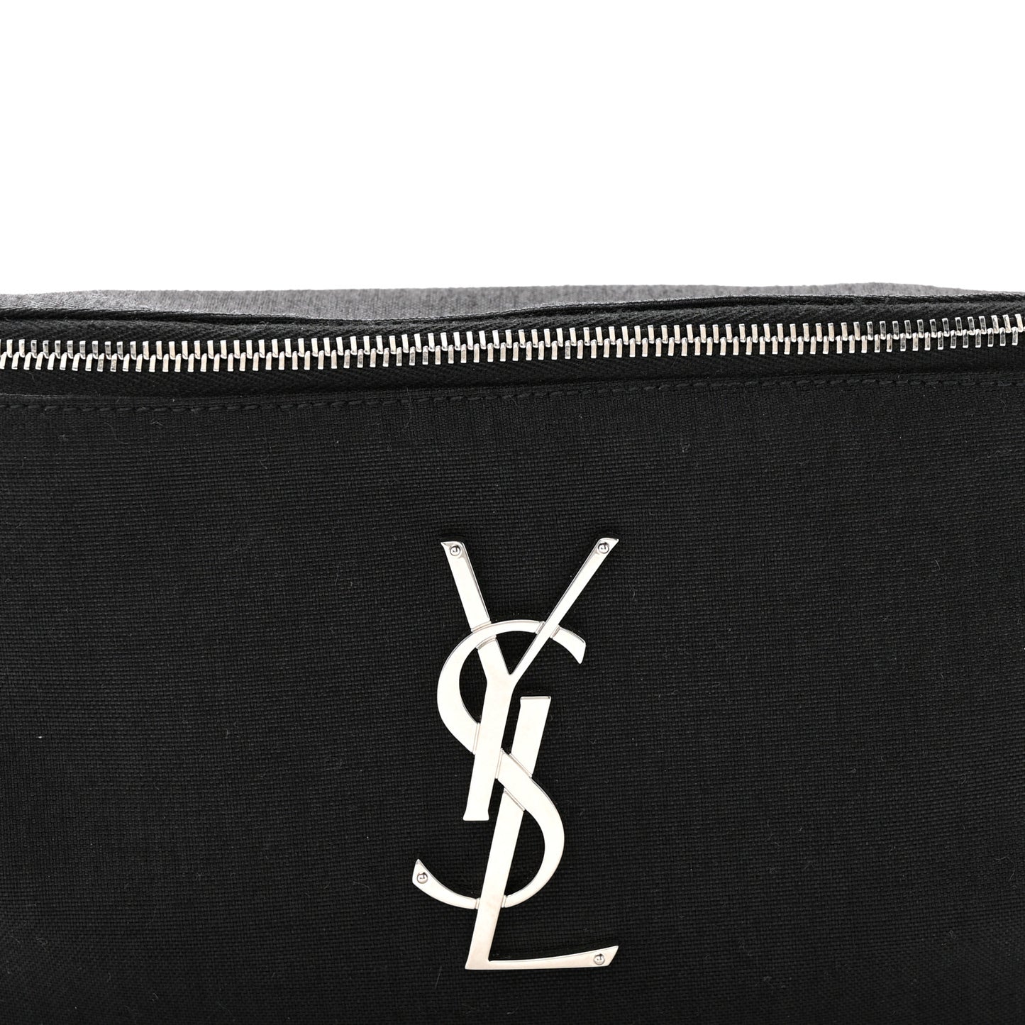 Canvas Monogram Belt Bag Black