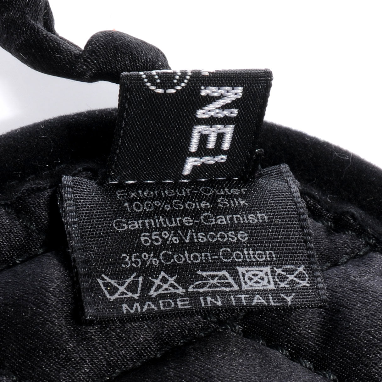 Silk Eyelid Sleeping Mask Black