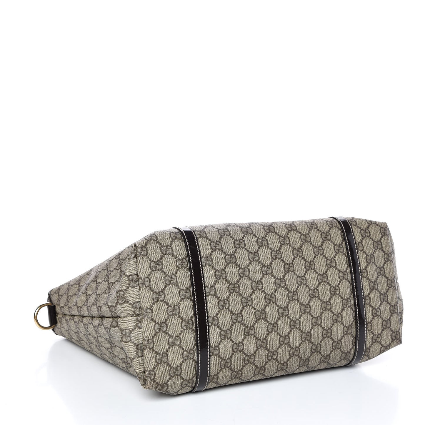 GG Plus Monogram Medium Joy Tote Dark Brown