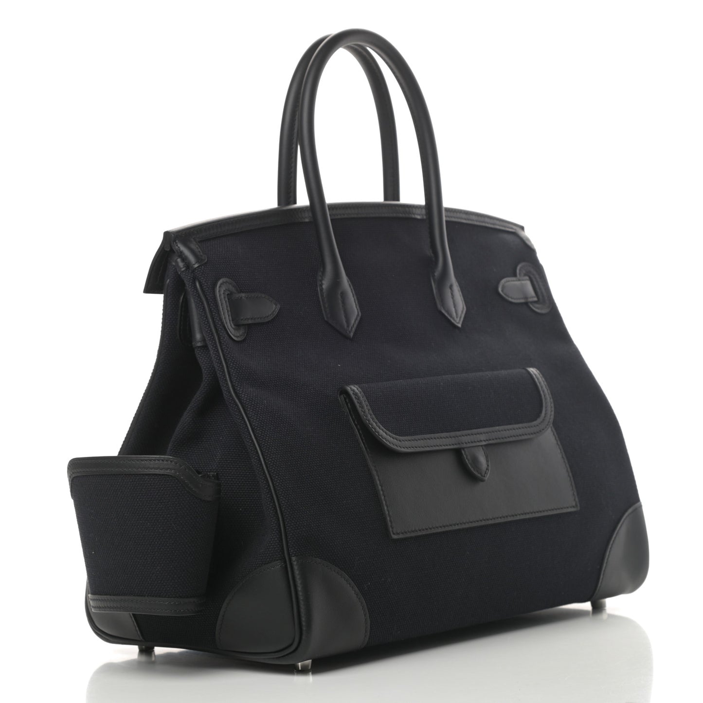 Goeland Toile Swift Cargo Birkin 35 Black