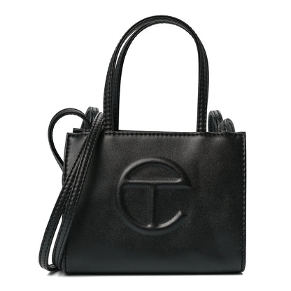 Telfar Vegan Leather Small Shopping Bag Black 1 of 11