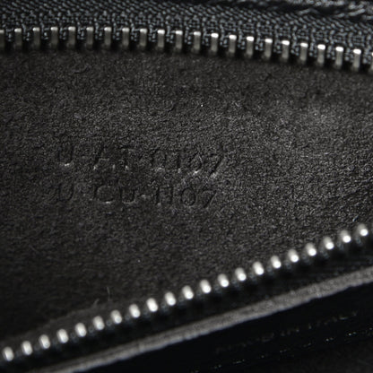 Celine Drummed Calfskin Micro Luggage Black 7 of 7