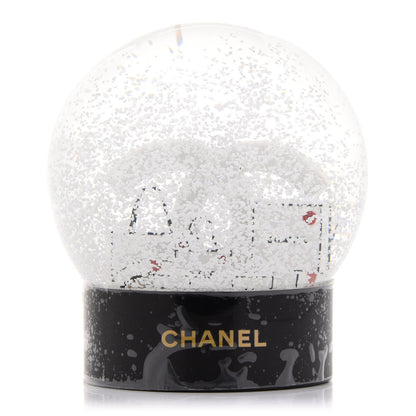 Chanel Glass CC Shopping Bag Snow Globe 3 of 5