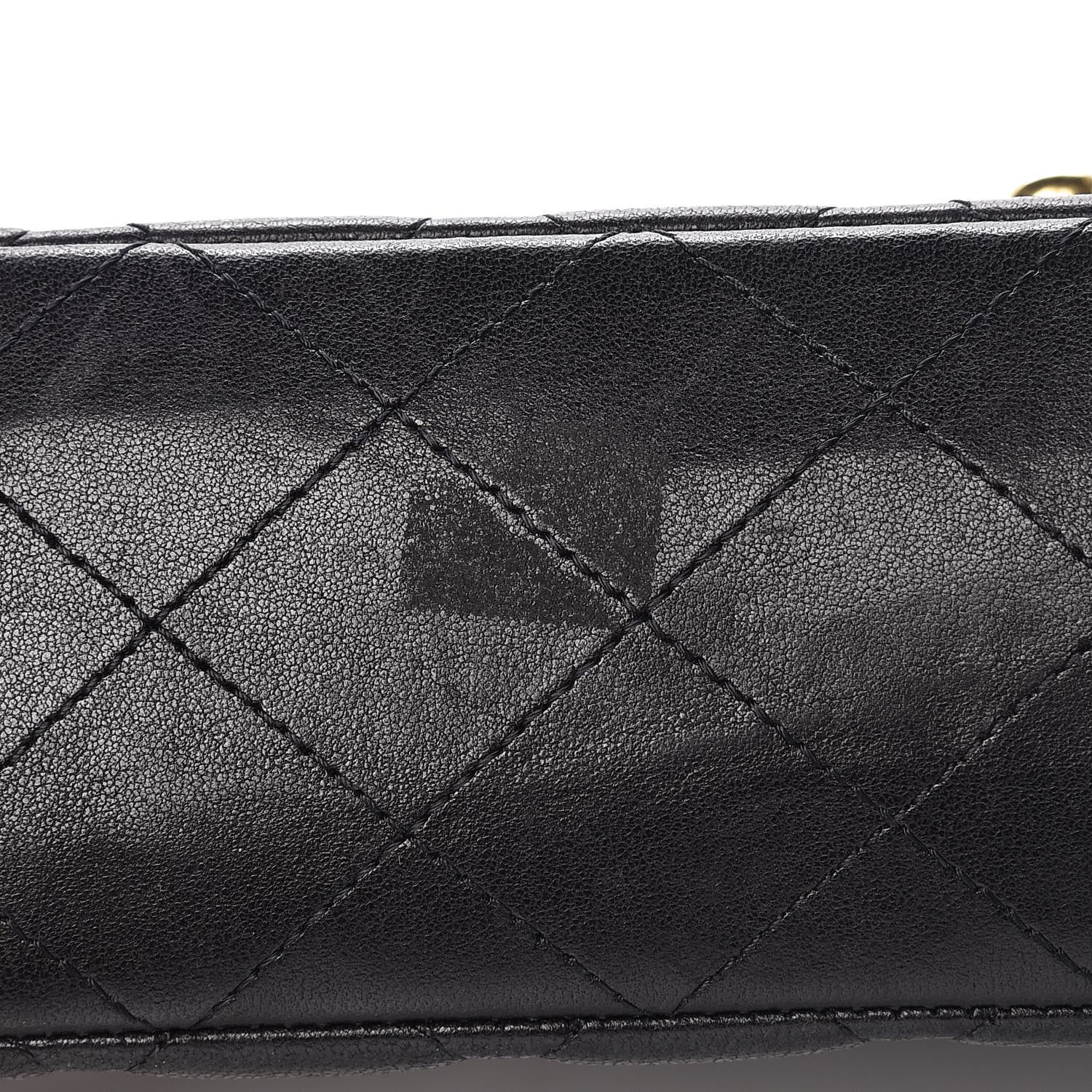 Chanel Lambskin Quilted Medium Double Flap Black 10 of 14