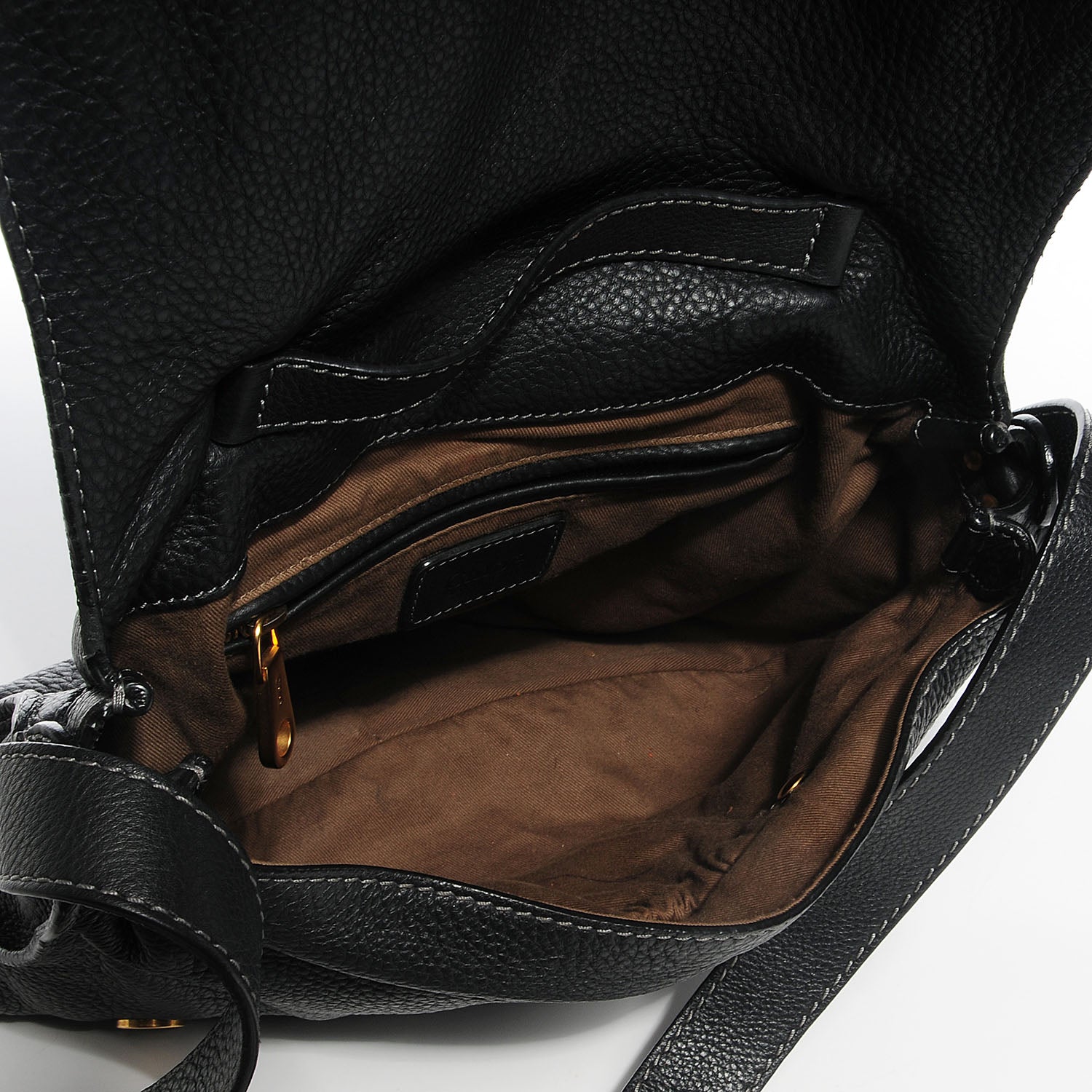 Chloe Calfskin Medium Marcie Top Handle Bag Black 5 of 10