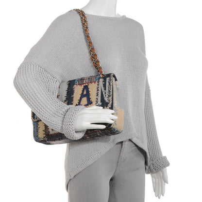 Chanel Patchwork Jumbo Single Flap 2 of 8