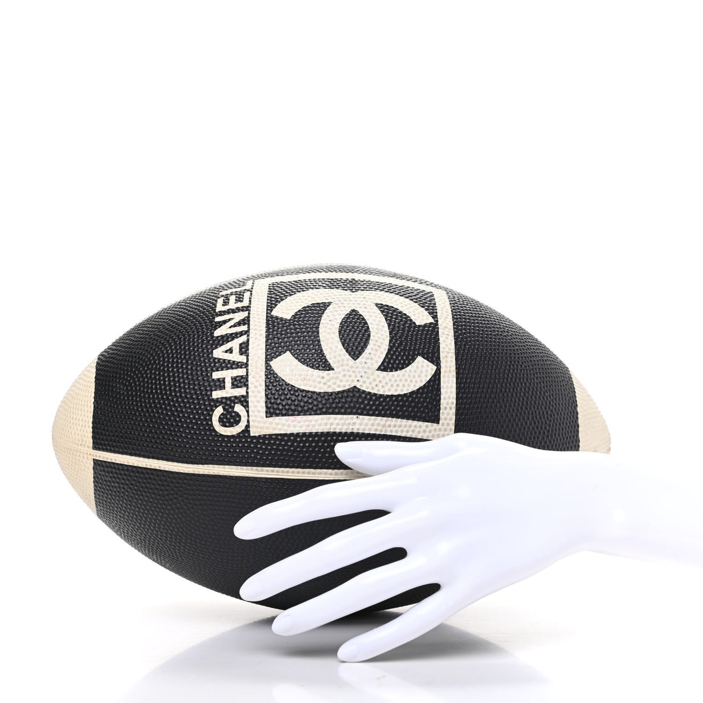 Rubber CC Football Black