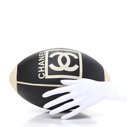 Chanel Rubber CC Football Black 2 of 5