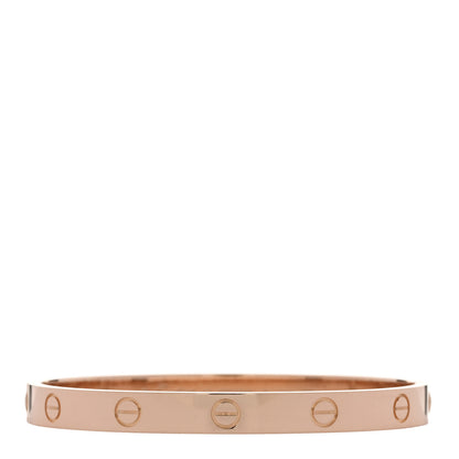 Cartier 18K Pink Gold LOVE Bracelet 17 1 of 8
