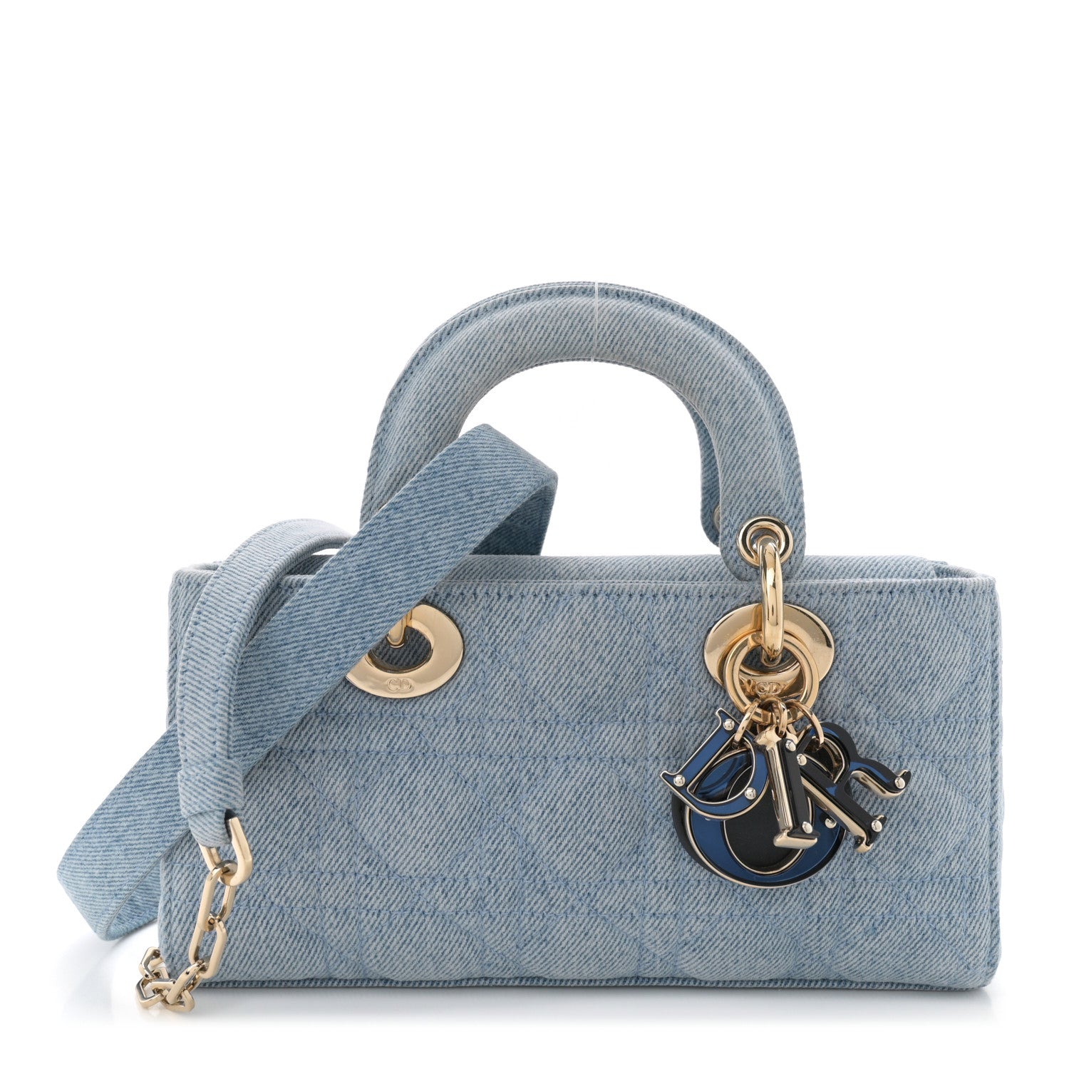 Christian Dior Denim Macrocannage Lady D-Joy Blue 1 of 10